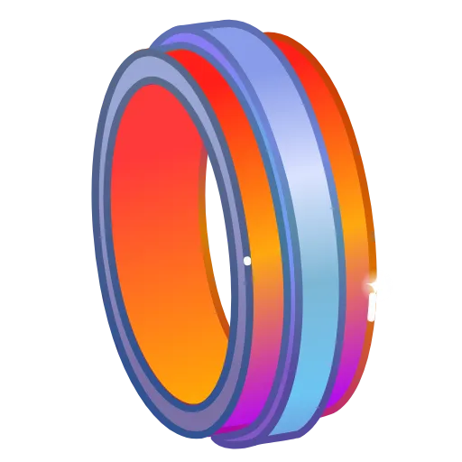 Стикер 5 Bonded Rings