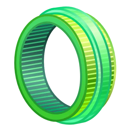 Стикер 9 Bonded Rings