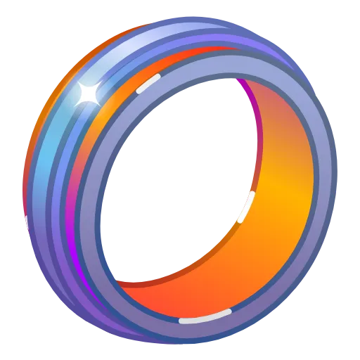 Стикер 5 Bonded Rings