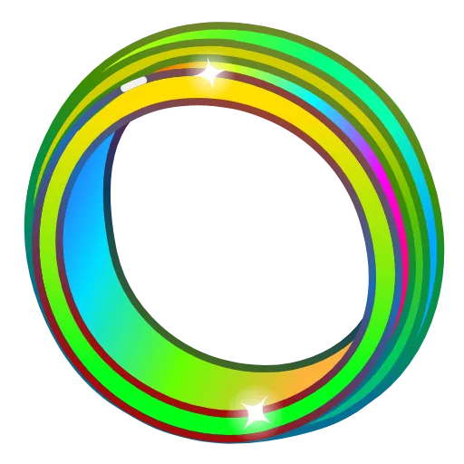 Стикер 4 Bonded Rings