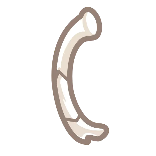 Стикер 52 Bony Font Emoji