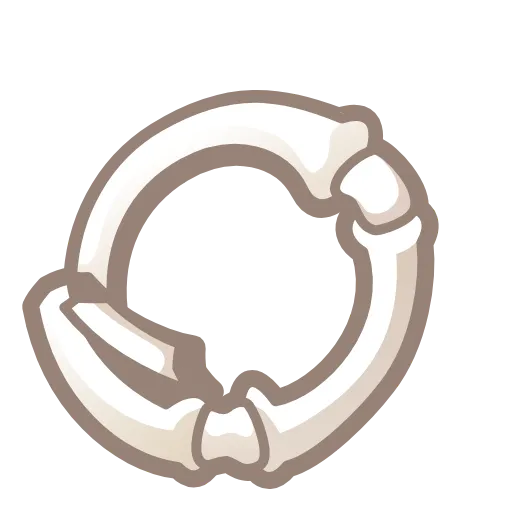Стикер 15 Bony Font Emoji