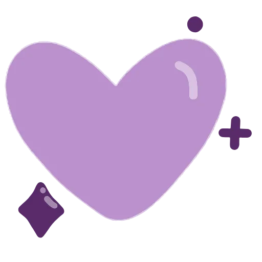 💜 Эмодзи «Фиолетовые буквы, векторные хорошего качества при увеличении» для Telegram