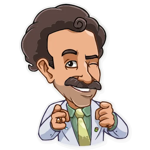 Стикер 14 Borat Sagdiyev HD