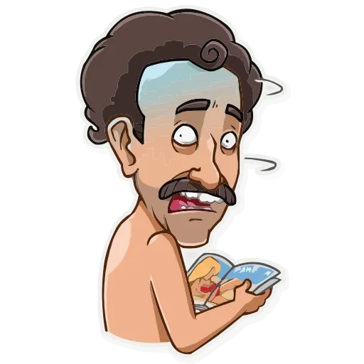 Стикер 4 Borat Sagdiyev HD