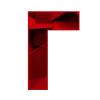 🔠 Эмодзи «Бордовые буквы и иконки» для Telegram