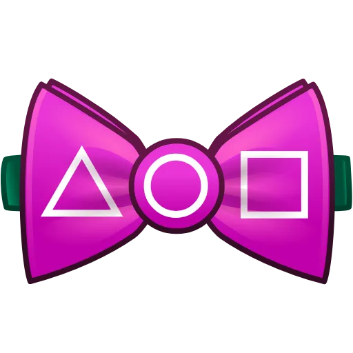 Стикер 14 Галстук-бабочка, эмодзи из нфт подарков тг