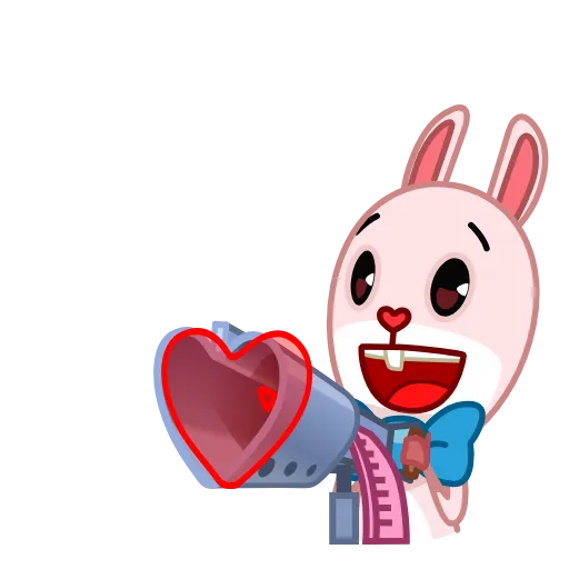 Стикер 16 Bowtie Bunny