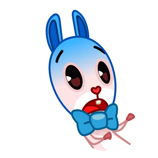 Стикер 4 Bowtie Bunny
