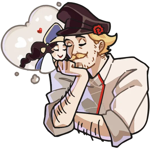 🥰 Эмодзи «Бояре в Подберёзовке» для Telegram