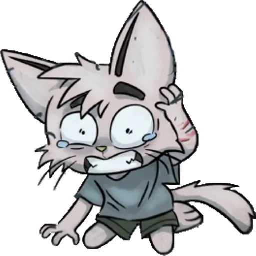 🖼 Стикер «Brad Cat» для Telegram