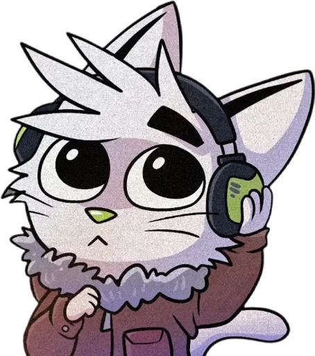🖼 Стикер «Brad Cat» для Telegram