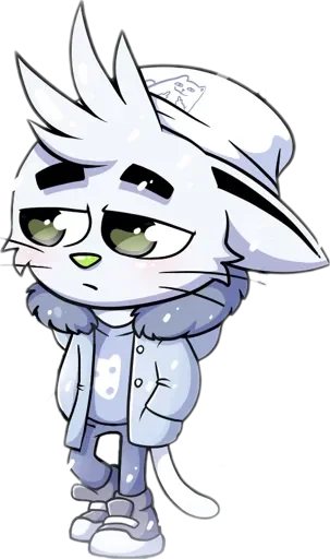🖼 Стикер «Brad Cat» для Telegram
