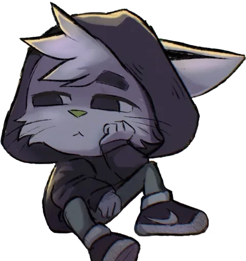 🖼 Стикер «Brad Cat» для Telegram