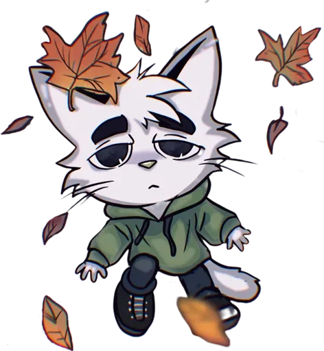 🖼 Стикер «Brad Cat» для Telegram
