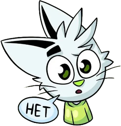 👎 Стикер «Brad Cat» для Telegram