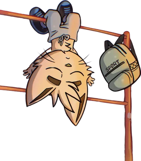 🖼 Стикер «Brad Cat» для Telegram