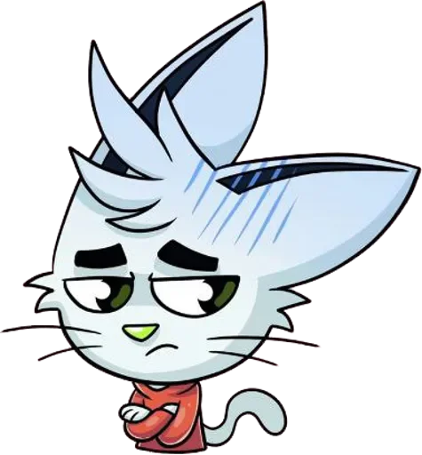 😒 Стикер «Brad Cat» для Telegram