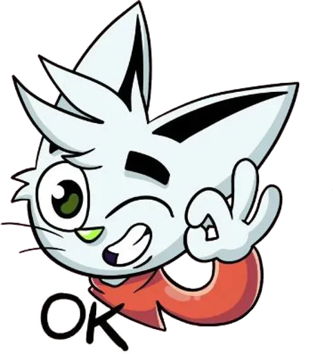 👌 Стикер «Brad Cat» для Telegram