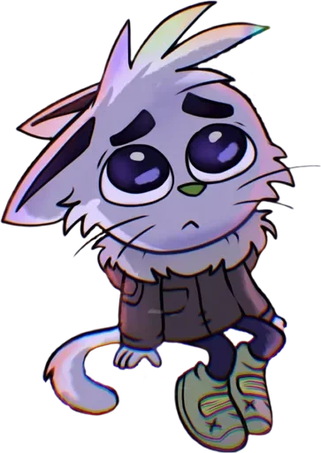 🖼 Стикер «Brad Cat» для Telegram