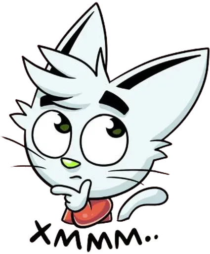 🤔 Стикер «Brad Cat» для Telegram