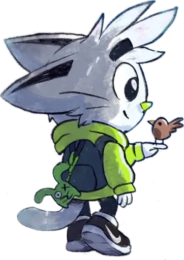 🖼 Стикер «Brad Cat» для Telegram