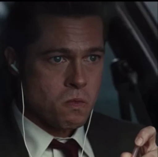 😕 Стикер «Brad Pitt» для Telegram