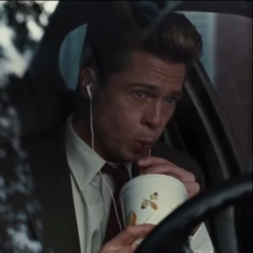 🥤 Стикер «Brad Pitt» для Telegram