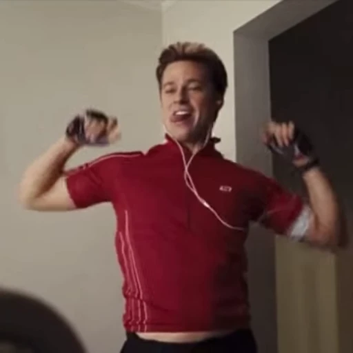 🕺 Стикер «Brad Pitt» для Telegram