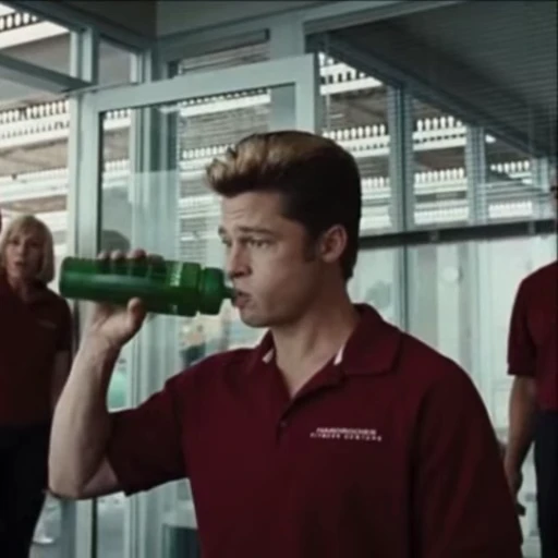 Стикерпак Brad Pitt для Telegram