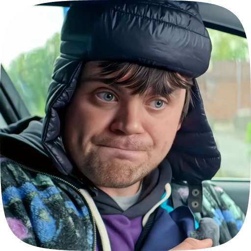 🙂 Стикер «Голяк» для Telegram