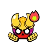 Стикер 31 Brawl Pass Pins