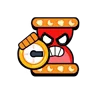 Стикер 22 Brawl Pass Pins