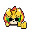 Стикер 36 Brawl Pass Pins