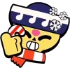 Стикер 42 ɴᴇᴡ ʏᴇᴀʀ ʙʀᴀᴡʟ