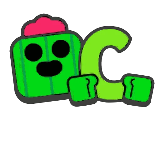 Стикер 20 decor #fonts #game #logo #our #static #vector