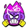 Стикер 52 Набор эмоджи по игре «Brawl Stars BS Бравл Старс БС»