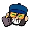 Стикер 32 Набор эмоджи по игре «Brawl Stars BS Бравл Старс БС»
