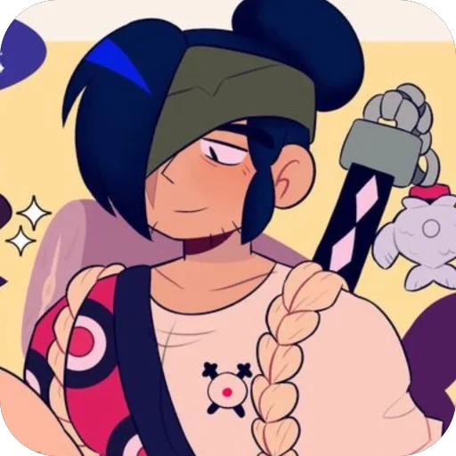 🫥 Стикер «Kenji/bro» для Telegram