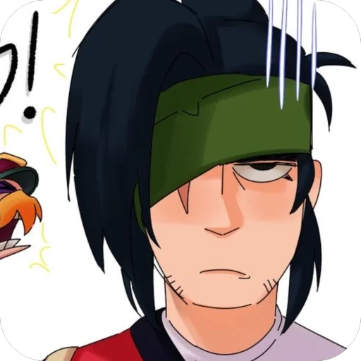 🫥 Стикер «Kenji/bro» для Telegram