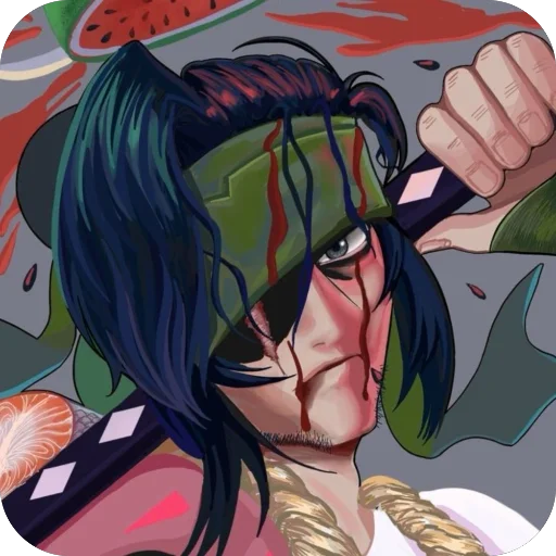 🫥 Стикер «Kenji/bro» для Telegram