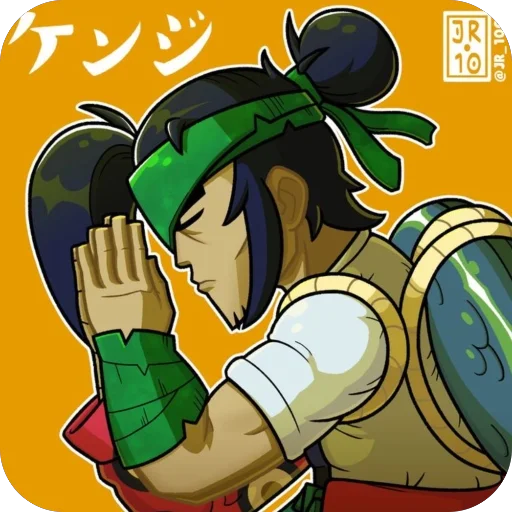 🫥 Стикер «Kenji/bro» для Telegram