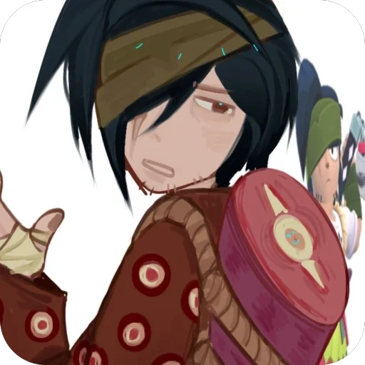 🫥 Стикер «Kenji/bro» для Telegram