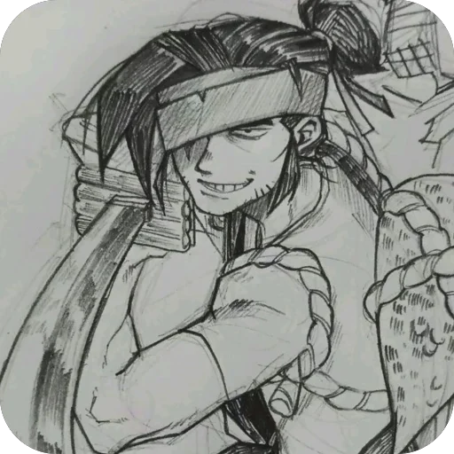 🫥 Стикер «Kenji/bro» для Telegram