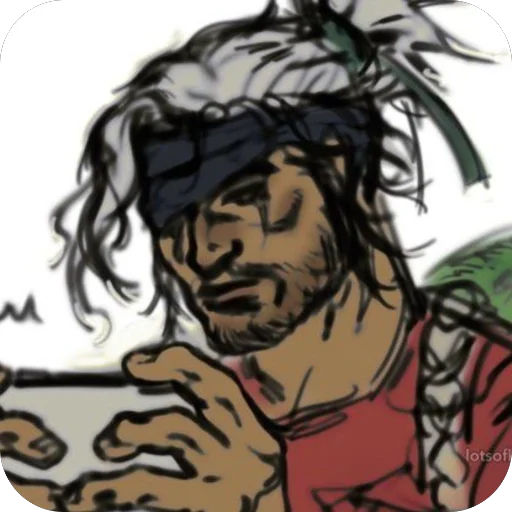 🫥 Стикер «Kenji/bro» для Telegram