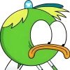 ☹️ Эмодзи «Хлебоутки - Эмодзи по мультфильму» для Telegram