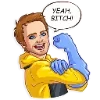 Стикер 18 😂 Набор эмоджи по сериалу «Breaking Bad Во все тяжкие»