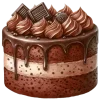 Стикер 14 Brown Beige