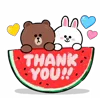 Стикер 11 Brown Cony
