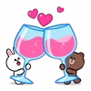 Стикер 45 Brown Cony